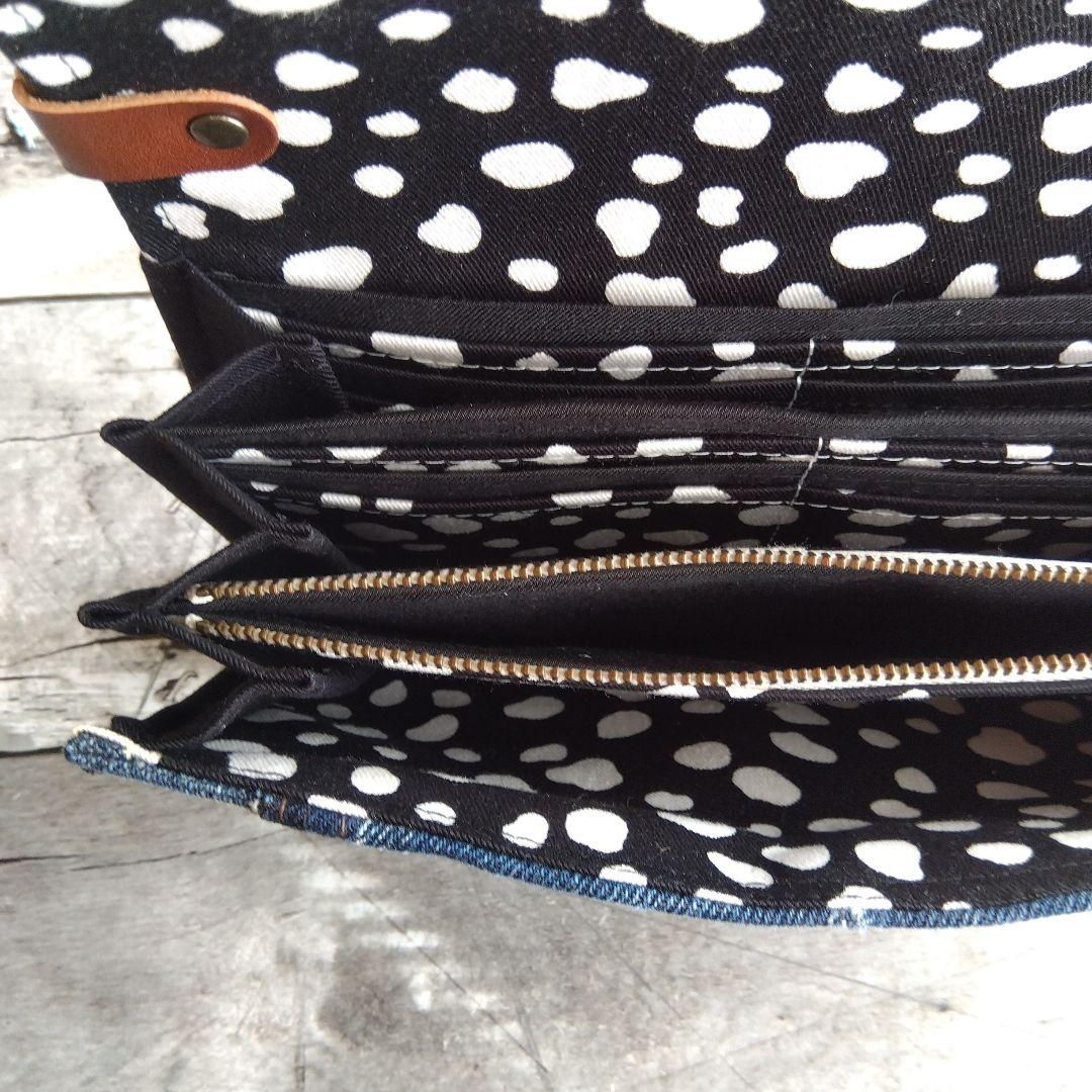 デニムリメイク長財布