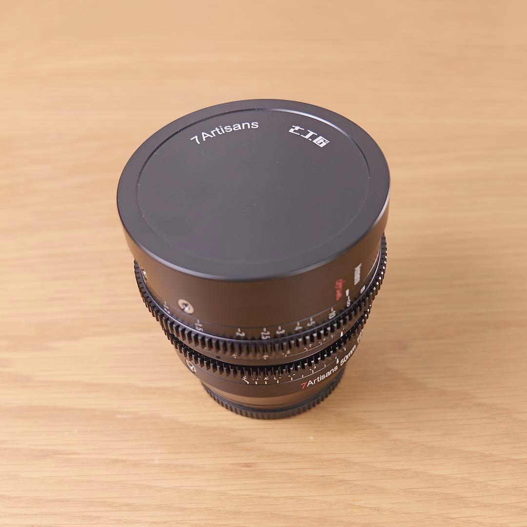 7artisans 50mm T2.0 フルサイズ シネマレンズ　美品Lマウント