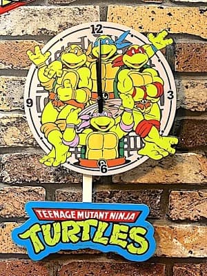 タートルズ グッズ 振り子 掛時計 TURTLES 壁掛け SE1318