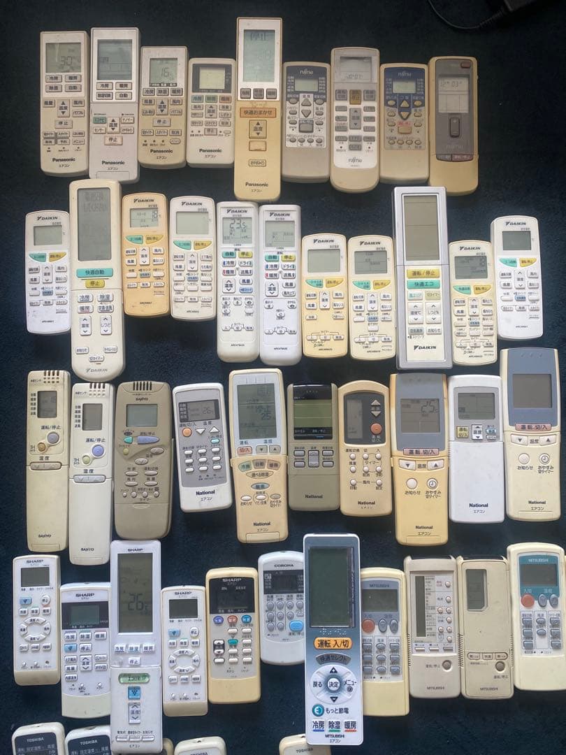エアコン　リモコン　66本