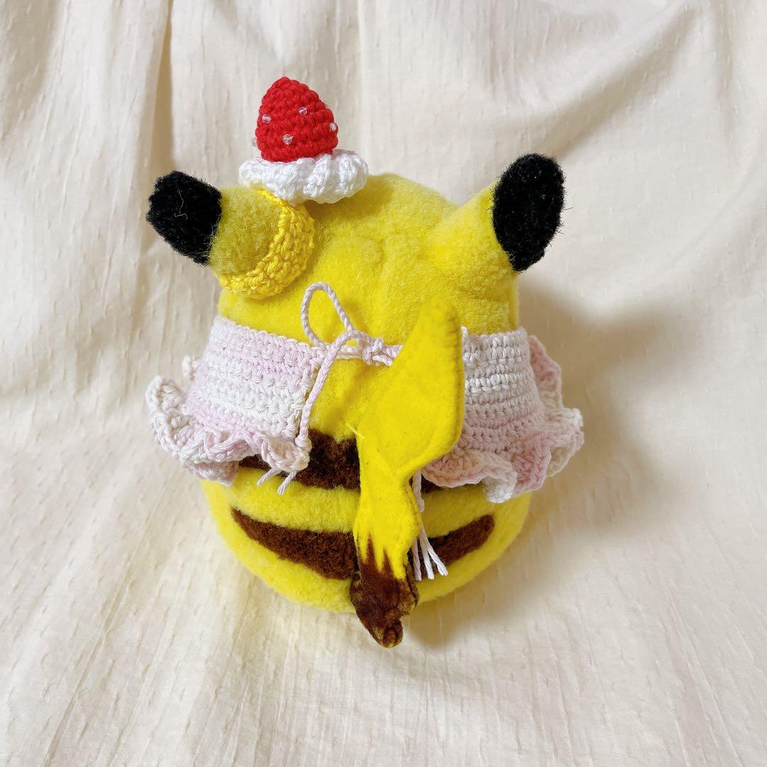 3点セット いちごミルクシリーズ ハンドメイド 初期ピカチュウ