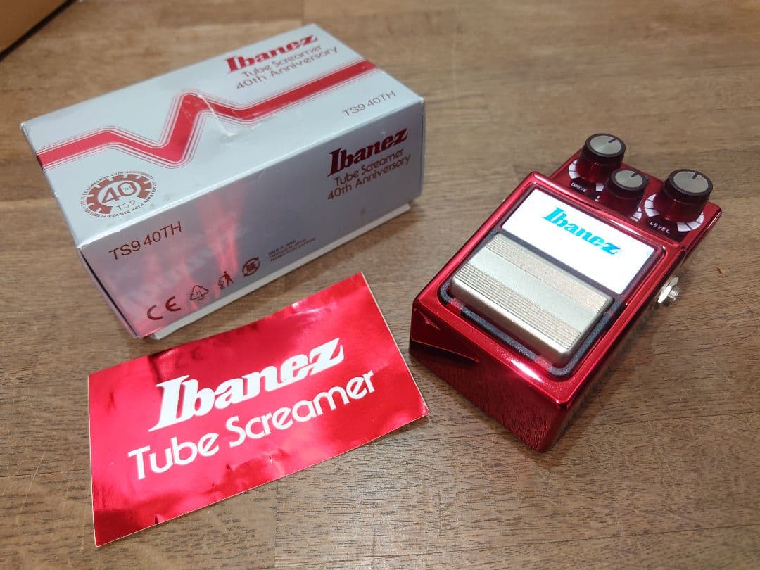 Ibanez アイバニーズ Tube Screamer TS9 40th