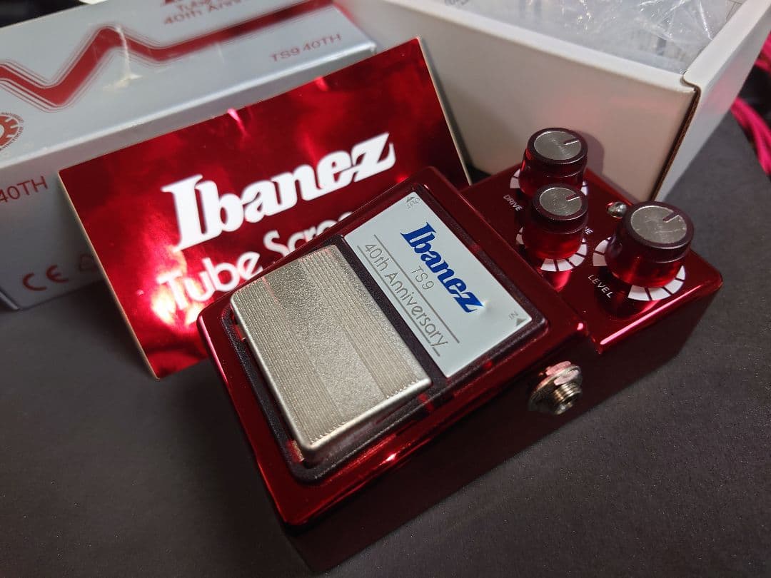 Ibanez アイバニーズ Tube Screamer TS9 40th