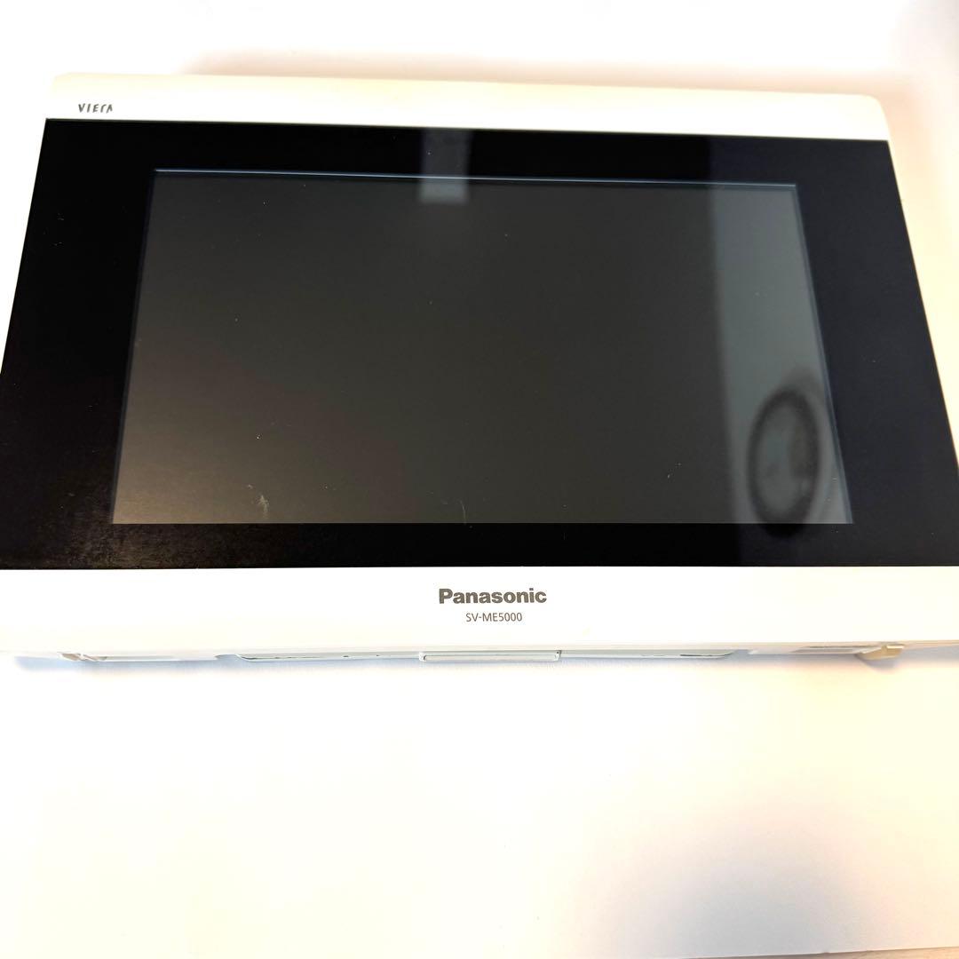 Panasonic VIERA 防水　ポータブル地上デジタルテレビ　防水リモコン