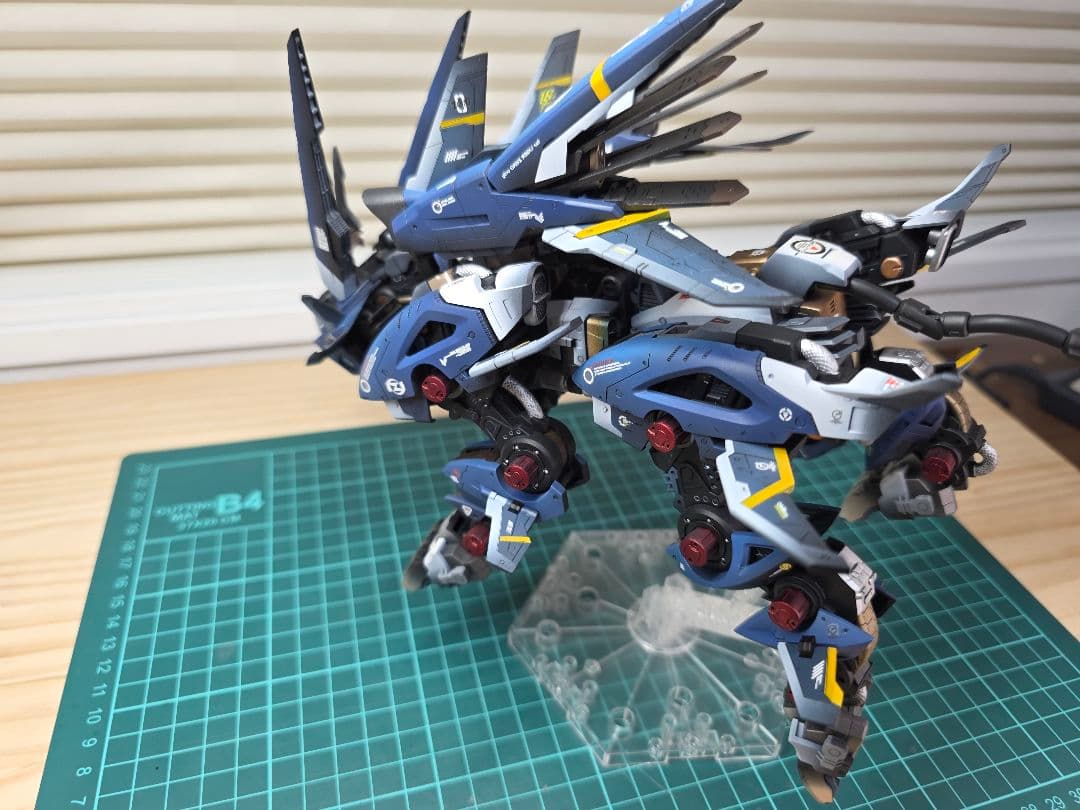 ゾイドHMMライガーゼロイエーガー全塗装