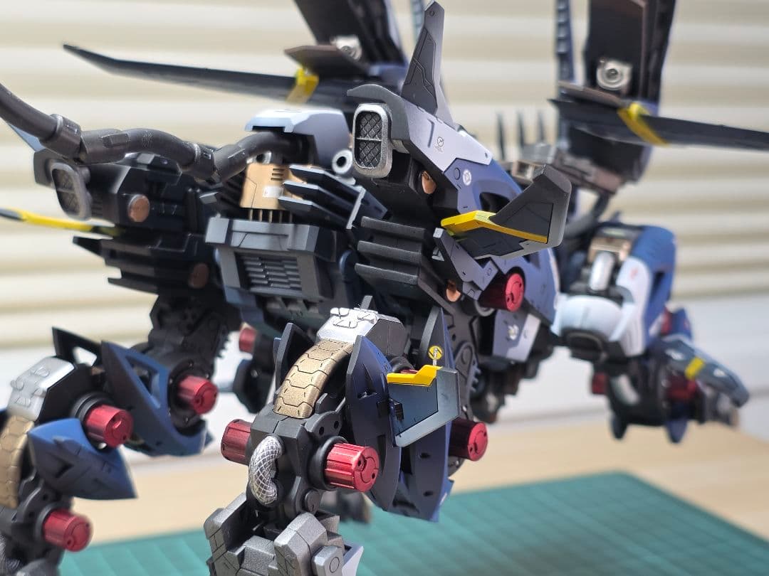 ゾイドHMMライガーゼロイエーガー全塗装