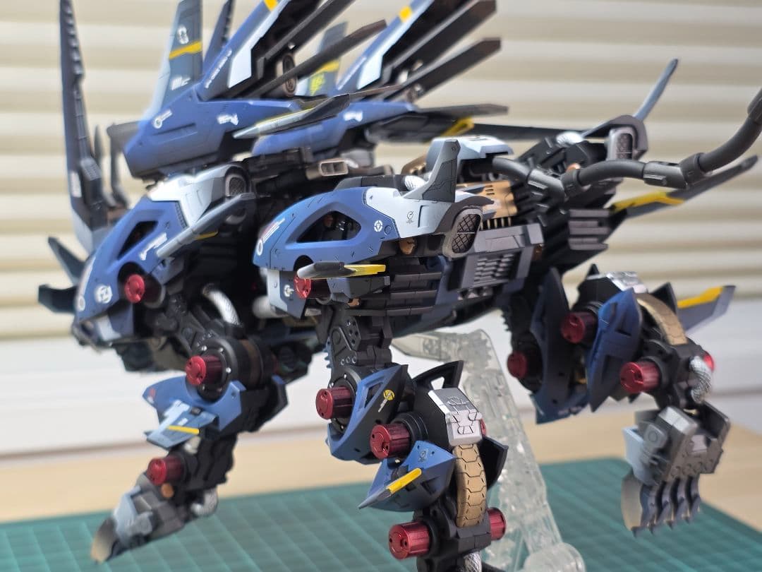 ゾイドHMMライガーゼロイエーガー全塗装