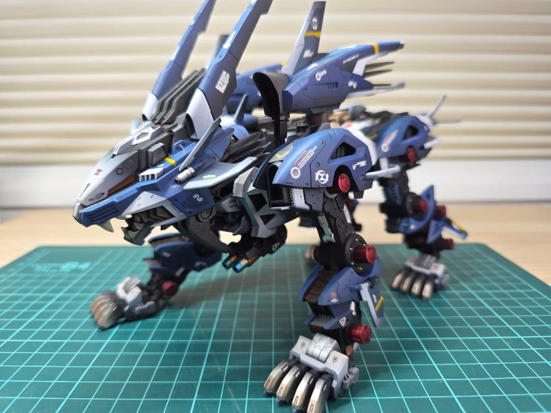 ゾイドHMMライガーゼロイエーガー全塗装