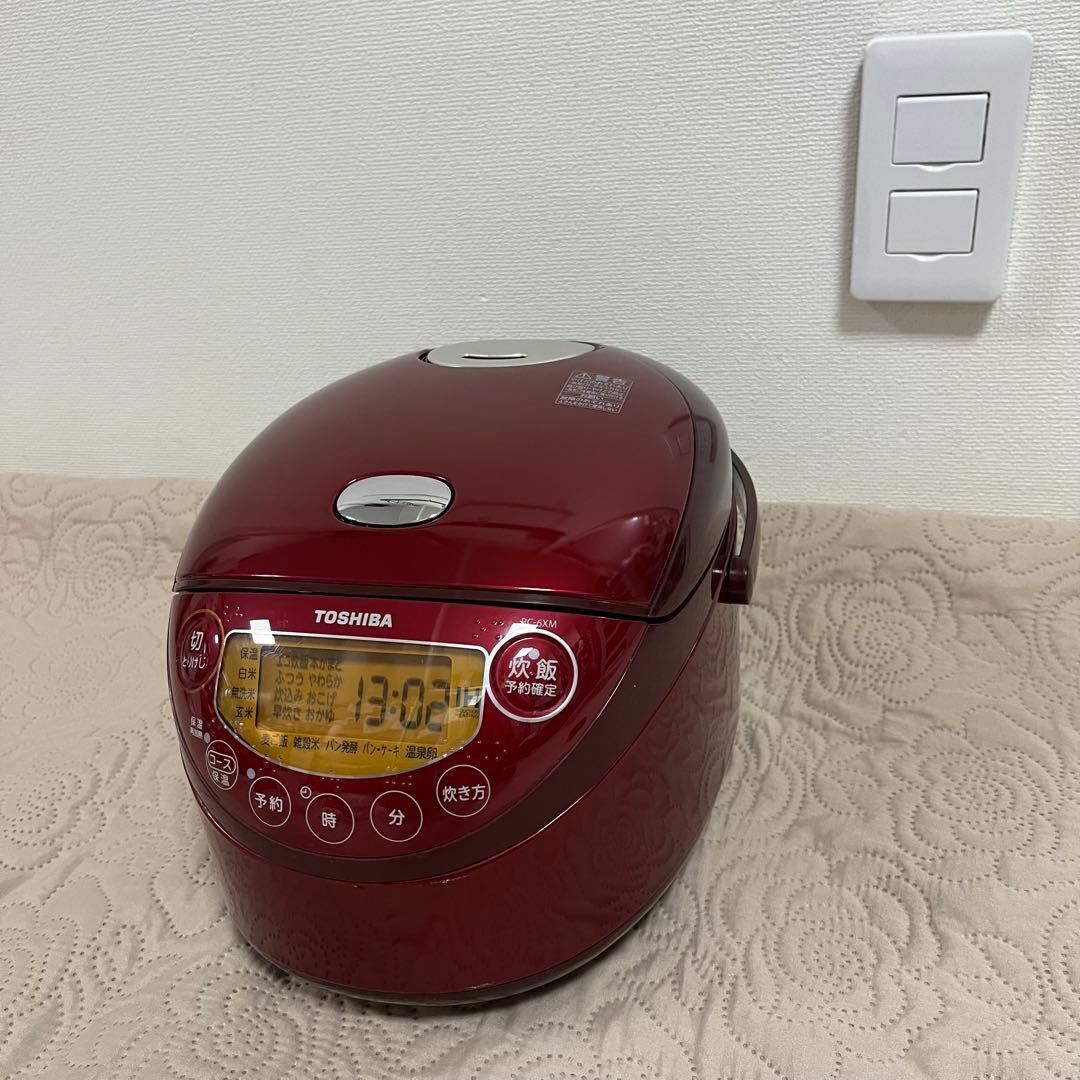 東芝 IH炊飯ジャー RC6XM 2020年製 炊飯器 3.5合炊き