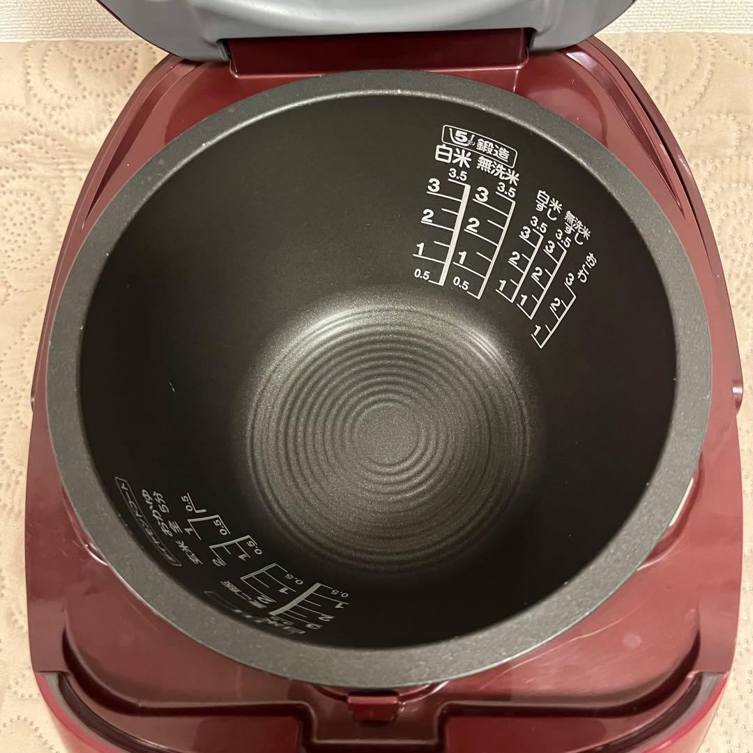 東芝 IH炊飯ジャー RC6XM 2020年製 炊飯器 3.5合炊き