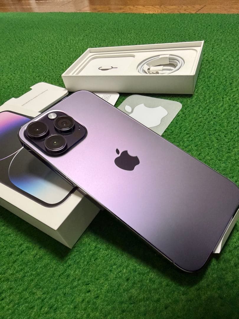 サッチiPhone14Pro max 512G DEEP PURPLE新品