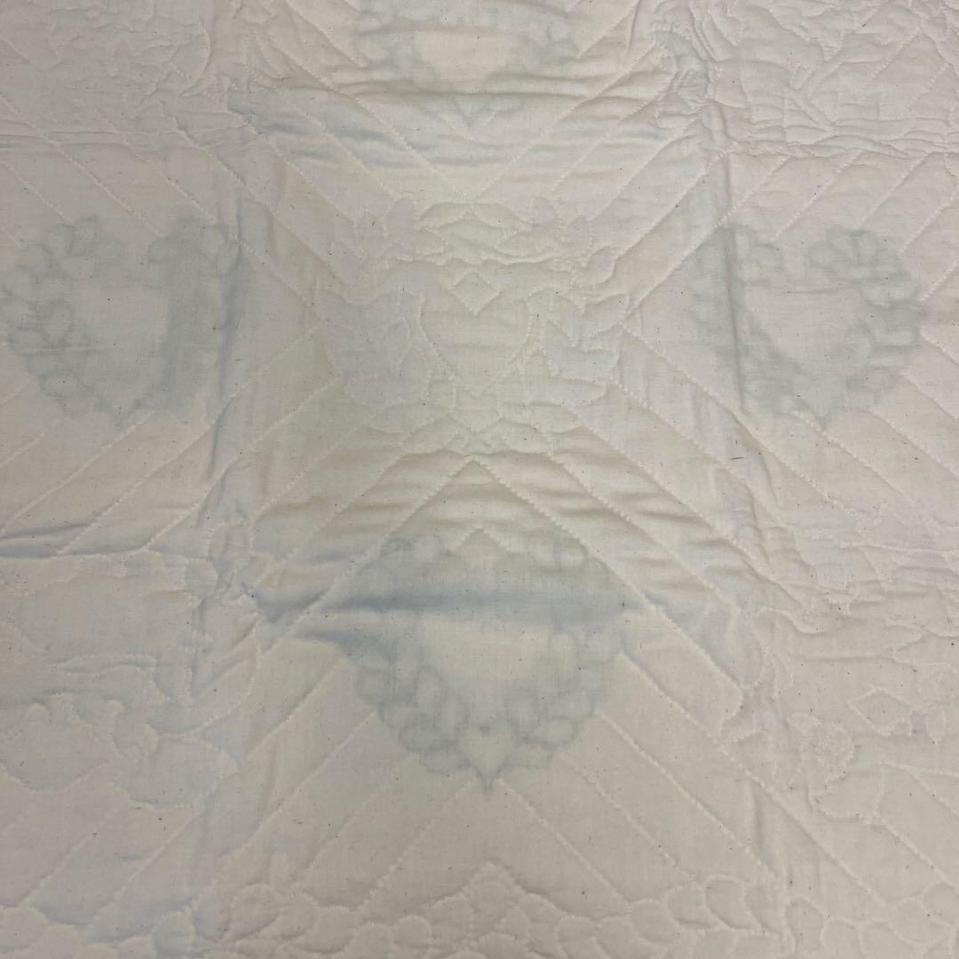 未使用　お洒落なハンドメイドパッチワークキルトアップリケのタペストリー