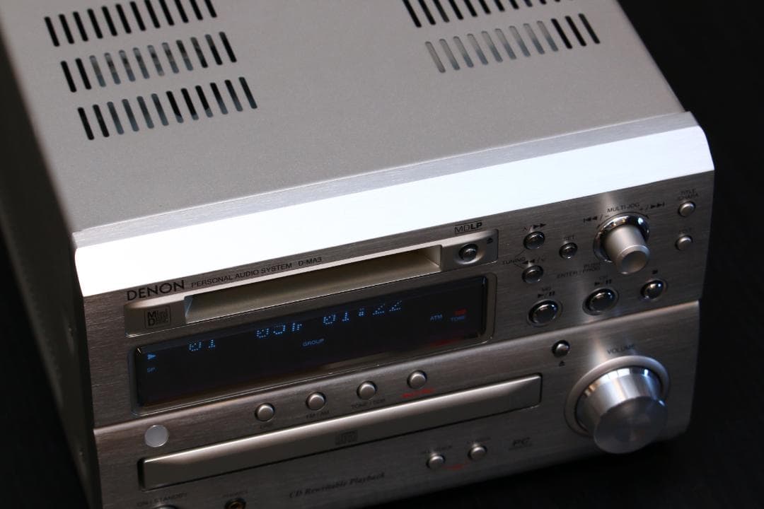 DENON D-MA3 CD/MD/TUNER/USB-DAC　ミニコンポ　美品