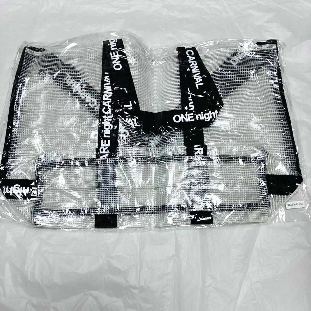 新品未開封　氣志團 ワンナイトカーニバル　メッシュ トートナイロンバッグ　希少品