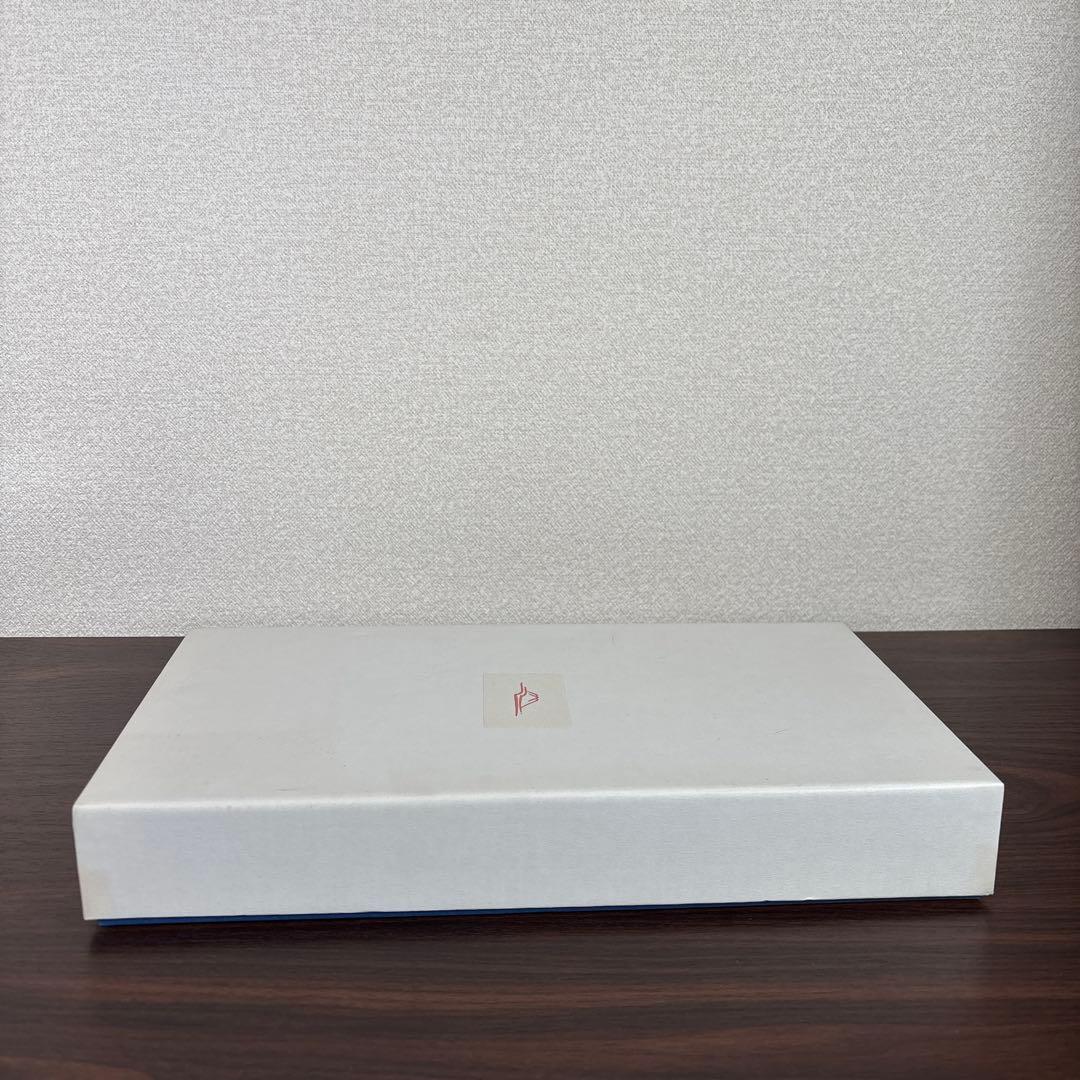 【未使用】深川製磁 ブルーチャイナ 菊中 サービス揃 5枚