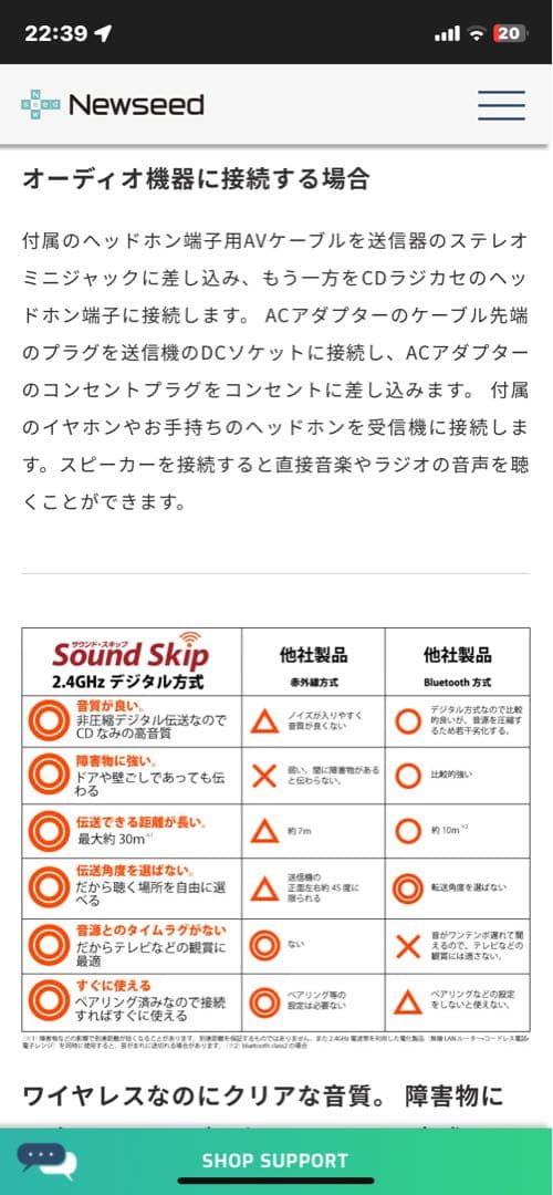 サウンドスキップ / M-TXRX11　[アルファ]