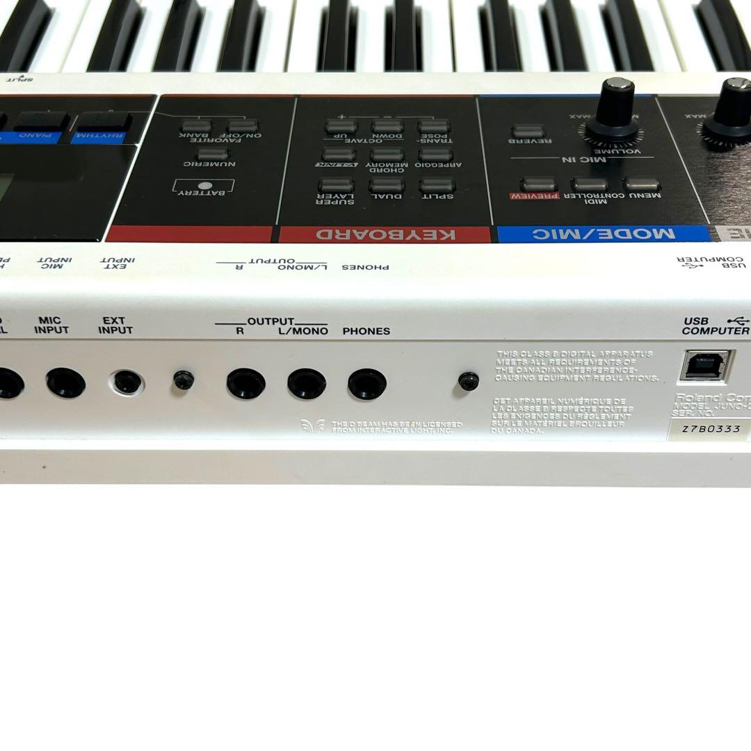 Roland ローランド　JUNO- Di 通電確認のみ　ホワイト