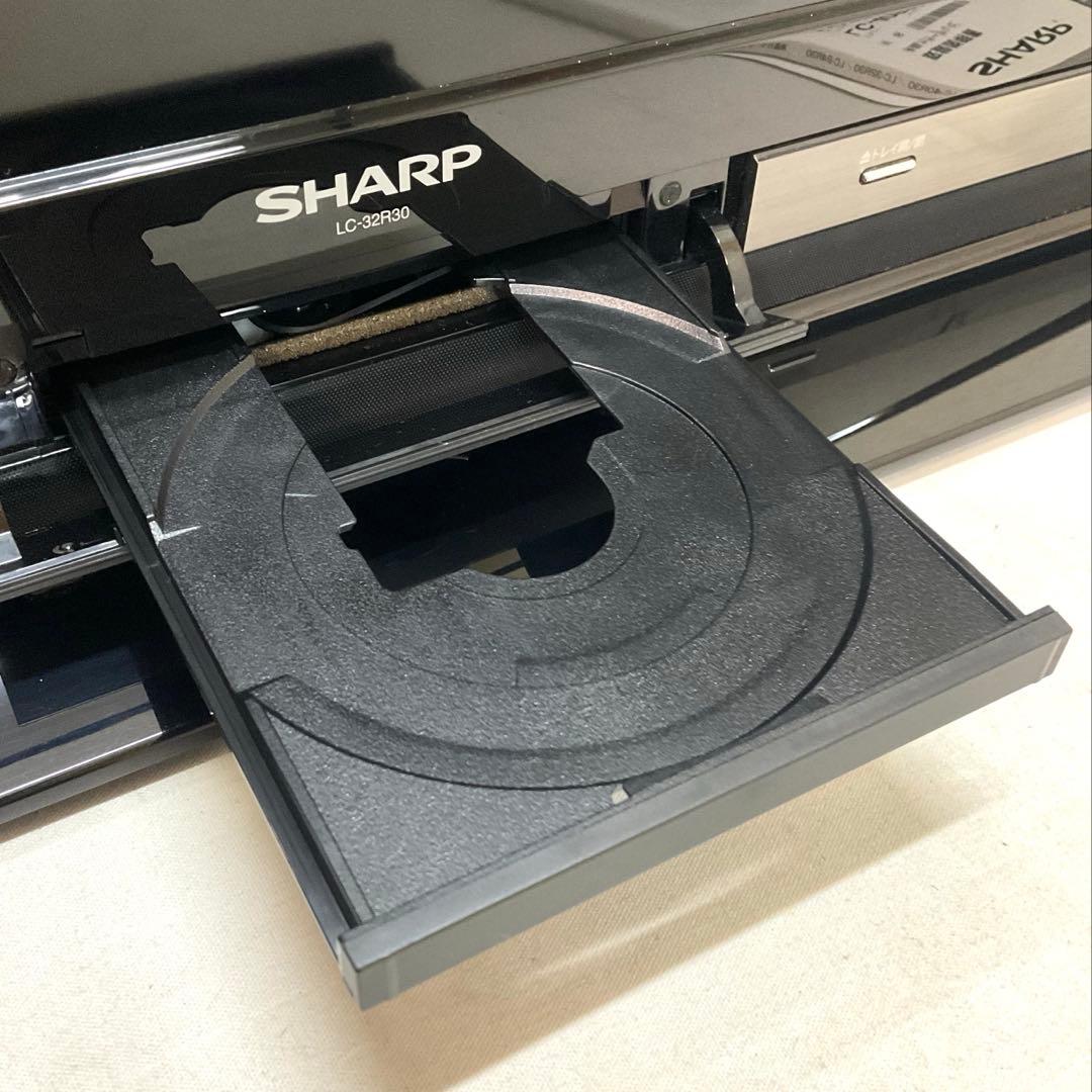 HDD＆ブルーレイレコーダー内蔵 32型 シャープ液晶テレビ LC-32R30