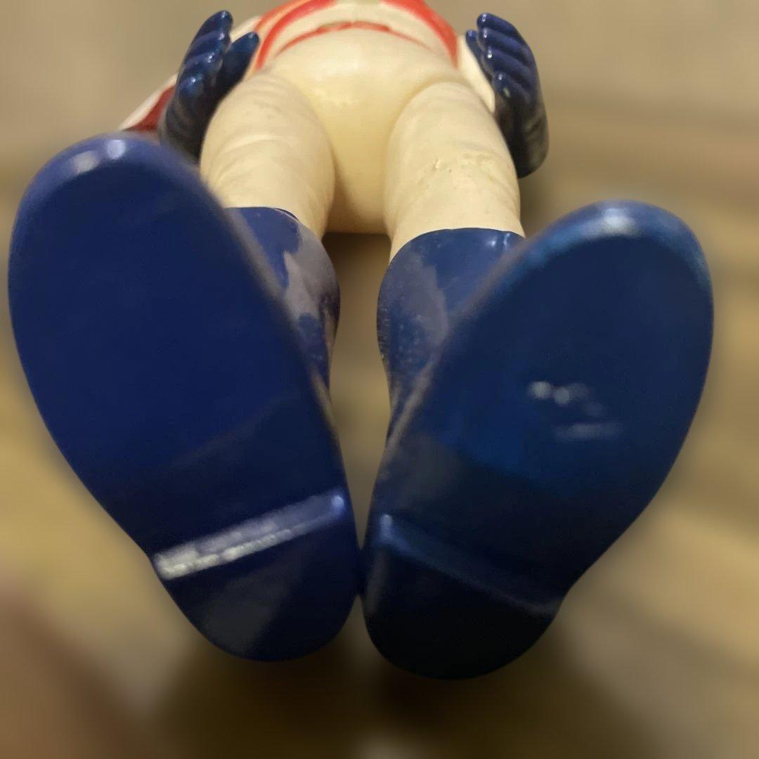 愛の戦士　レインボーマン　ソフビ　当時物
