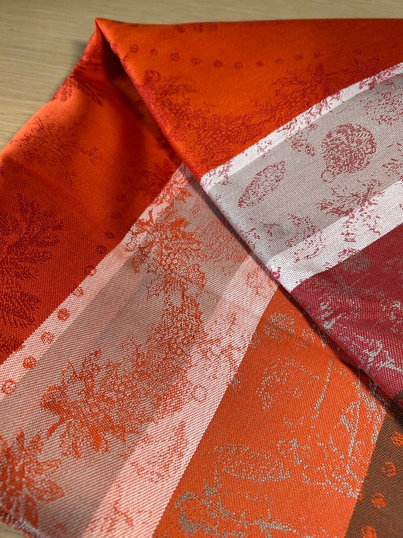 Garnier Thiebaut 雪の結晶模様 テーブルクロス