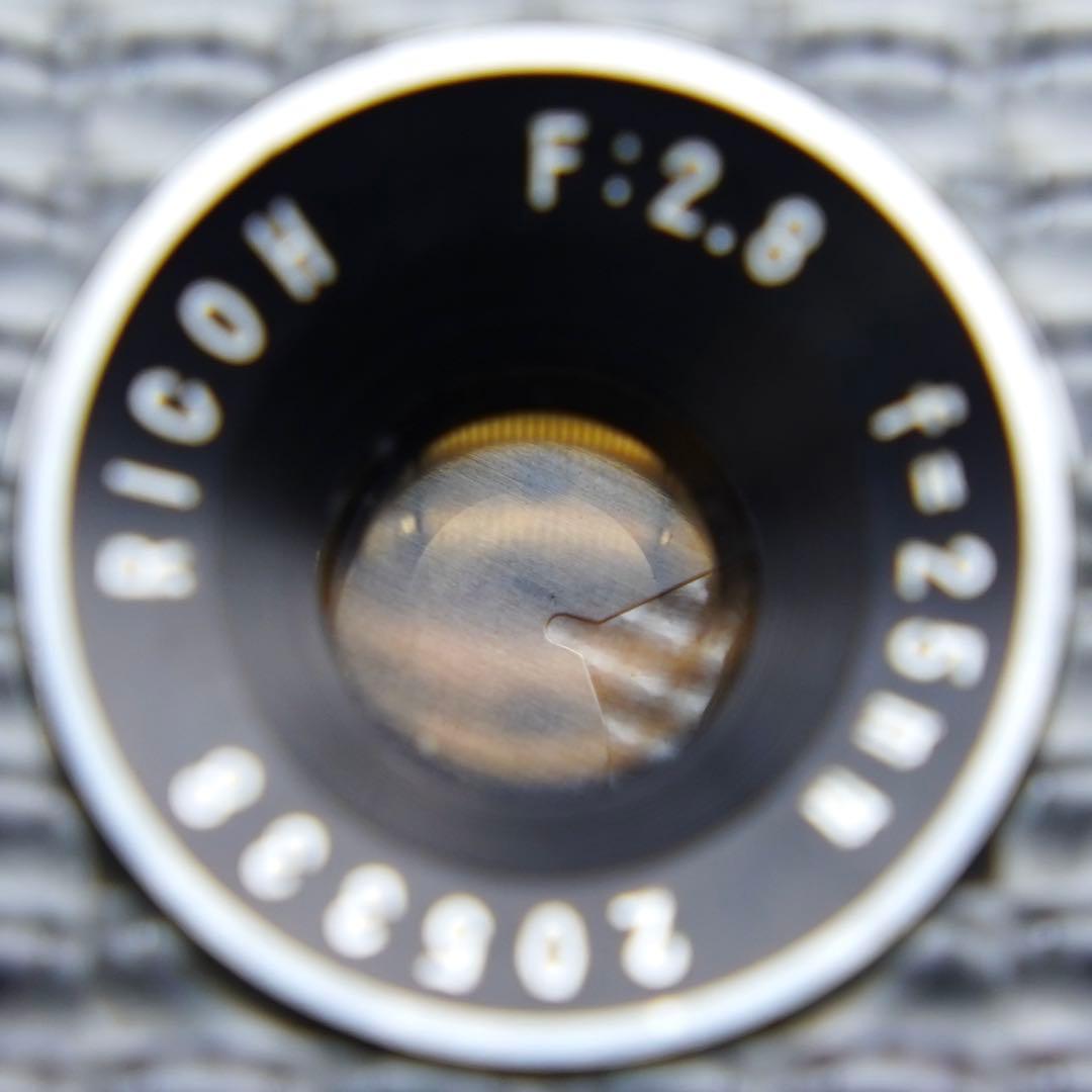 【動作確認・清掃済み＊試写あり】水色 リコーオートハーフE