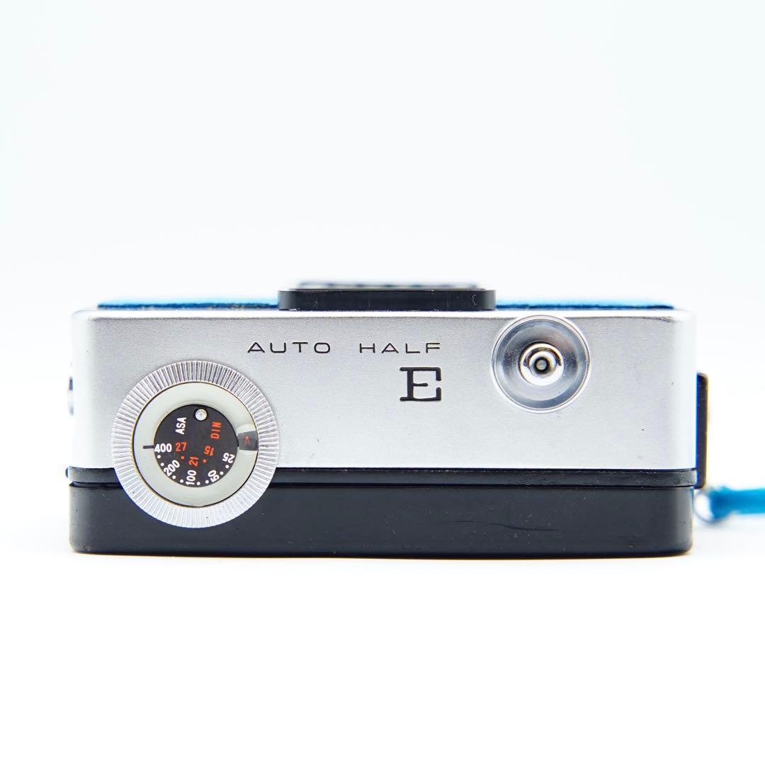 【動作確認・清掃済み＊試写あり】水色 リコーオートハーフE