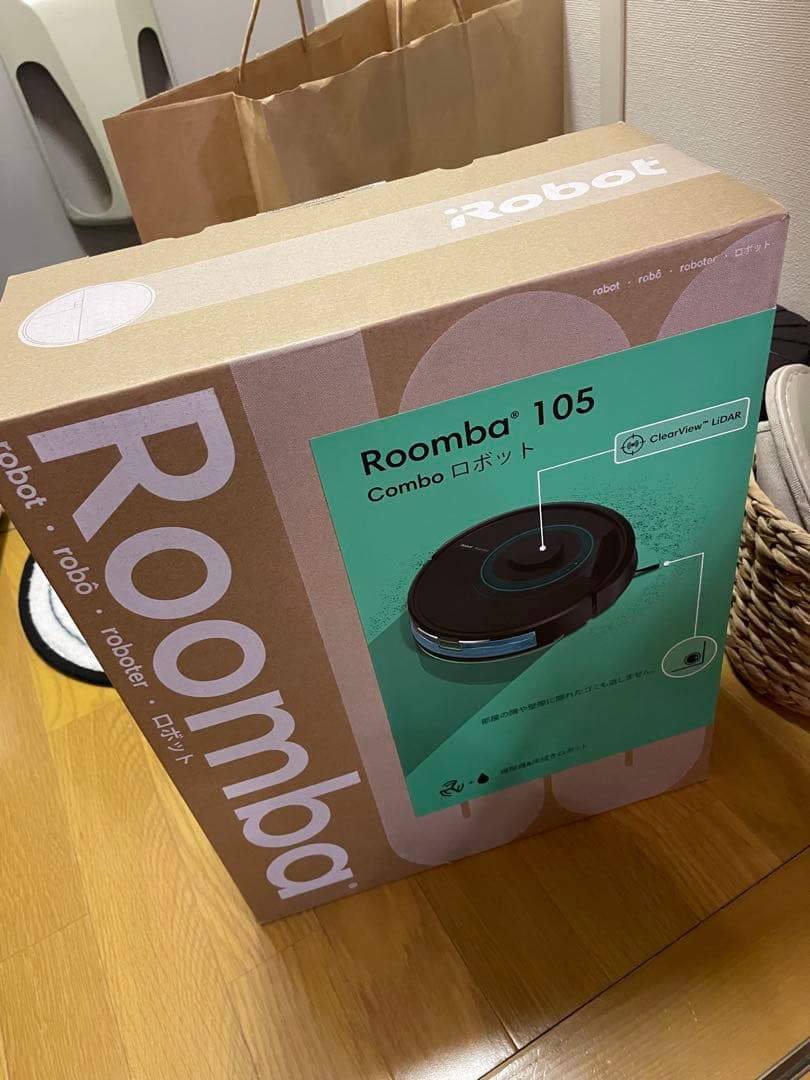 Roomba 105 Combo ロボット掃除機　新品未使用未開封！