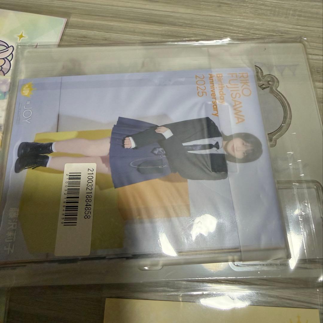 ≒JOY ニアジョイ 藤沢莉子 生誕 アクスタ フォトカード