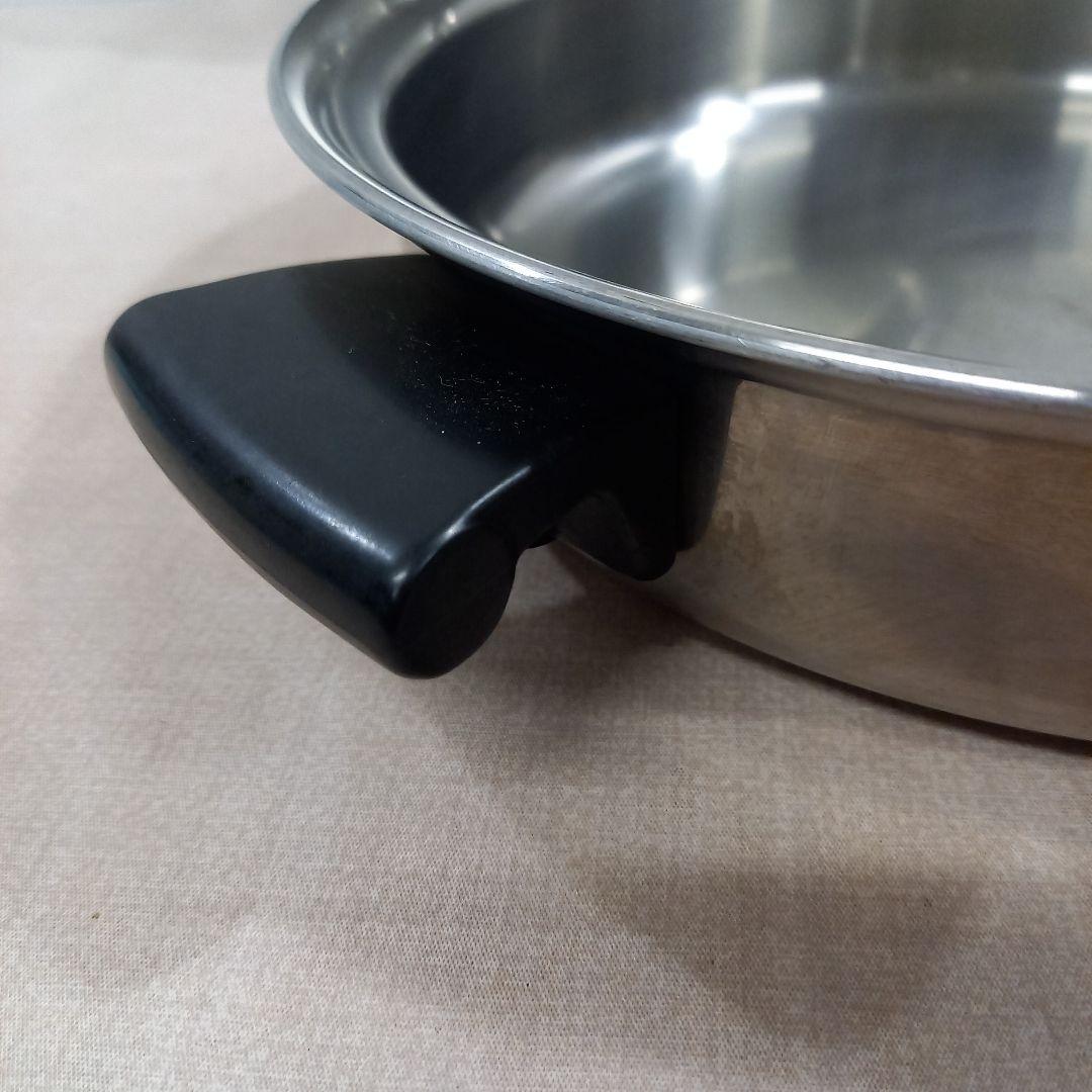 Amway Queen Cook ステンレス片手鍋 大 フライパン ソースパン