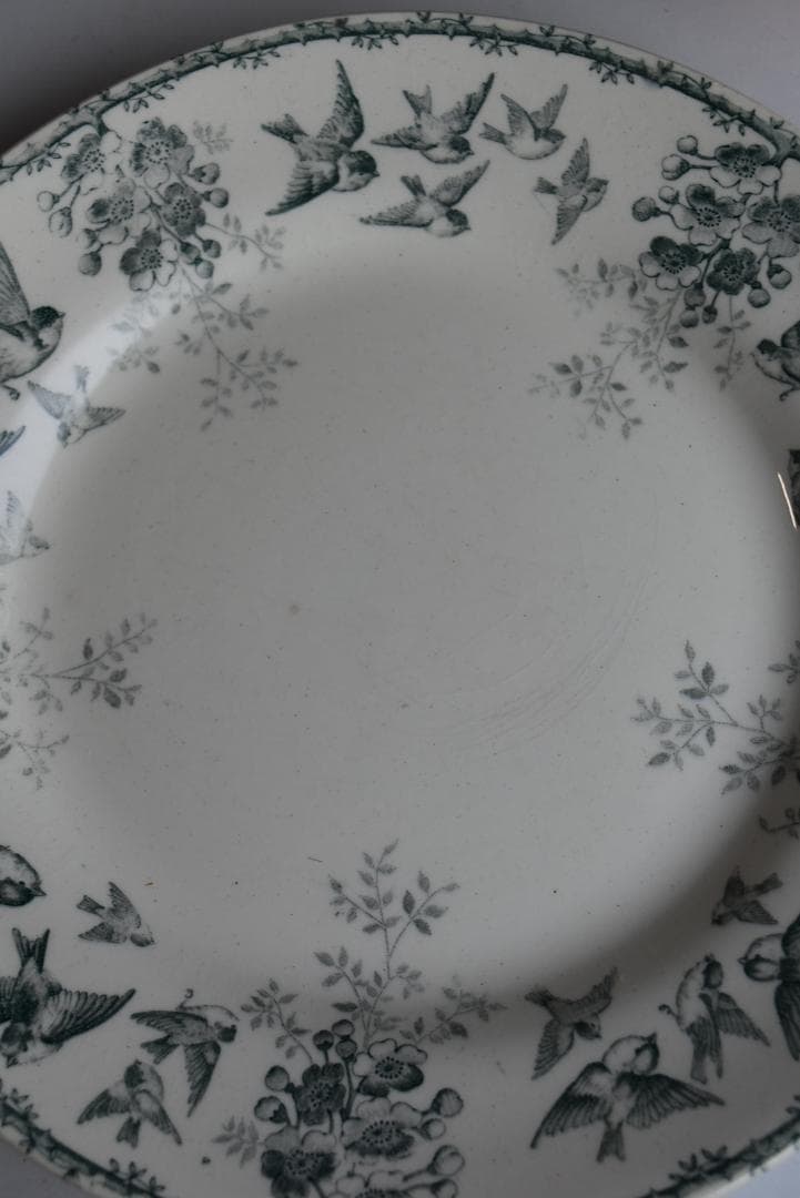 最後の1枚　美品　MONTIGNY平皿プレート　 ショワジールロワ　アンティーク