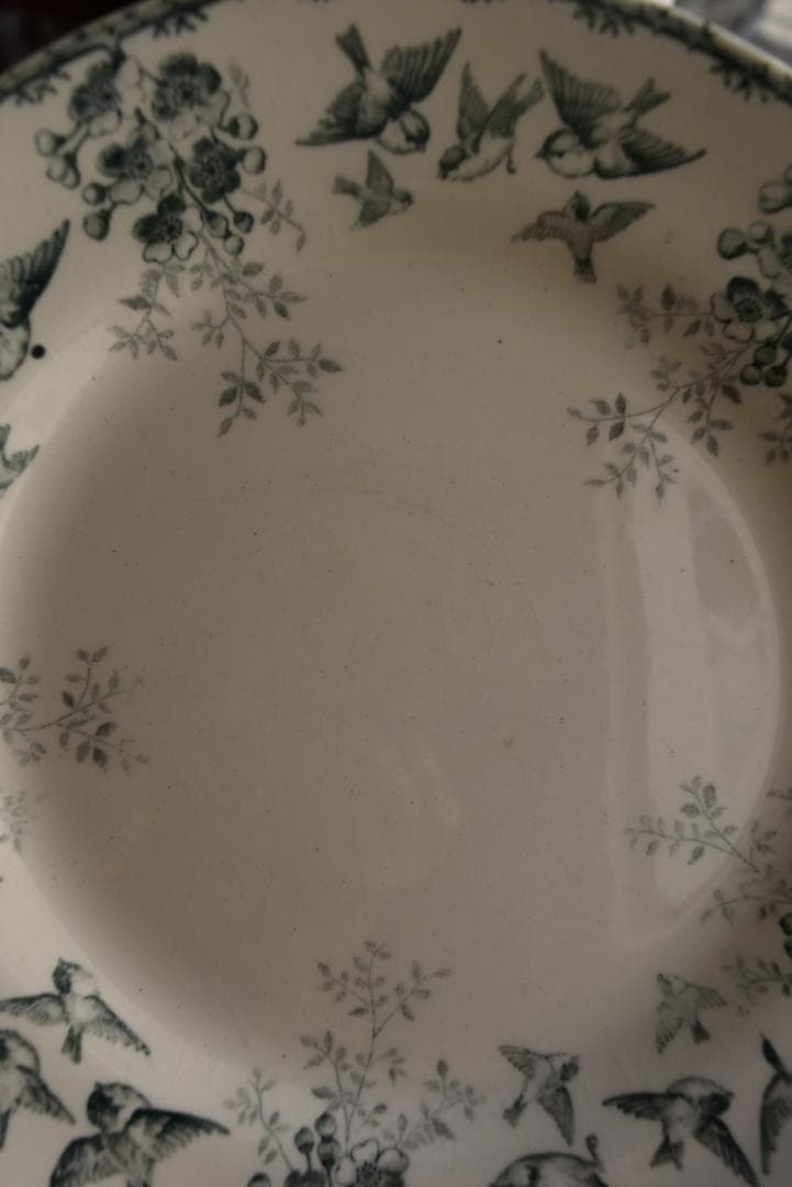 最後の1枚　美品　MONTIGNY平皿プレート　 ショワジールロワ　アンティーク