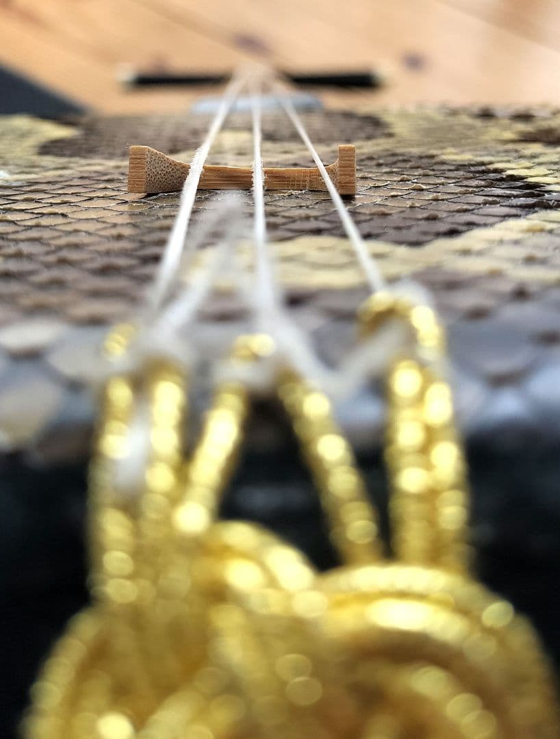 またよし 黒木 三線 チーガの桃原 一枚張り、