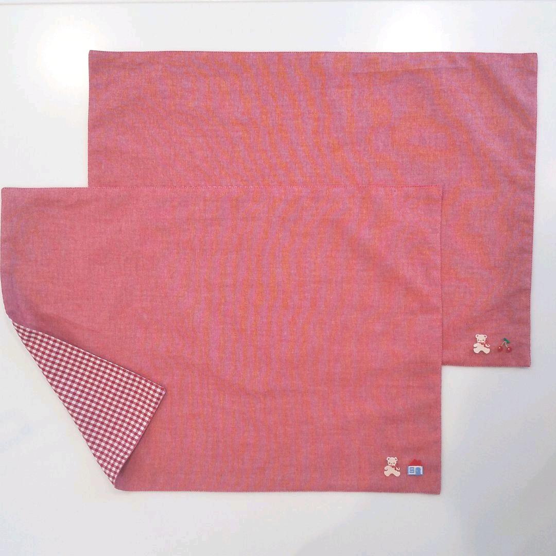 ランチョンマット♡コップ袋♡お弁当袋♡レッスンバッグ♡ハンドメイド