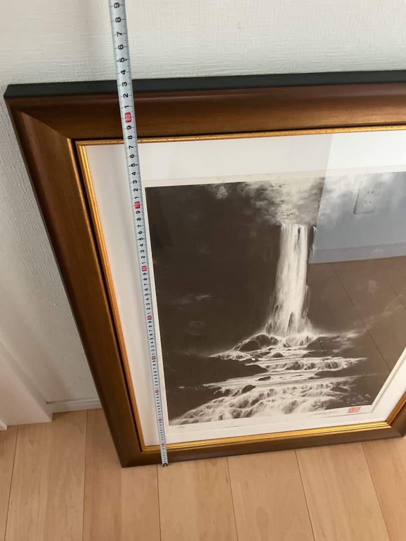 島倉仁　Water fall　秘蔵の滝　美術品
