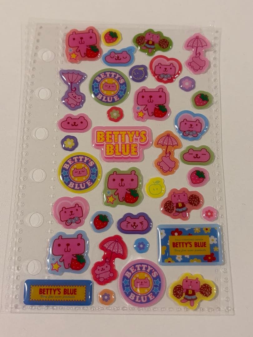 シール帳　完成品