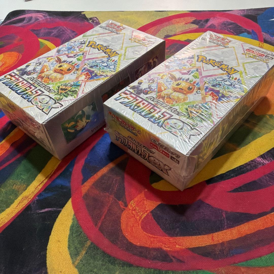 ポケモンカードゲーム テラスタルフェスexシュリンク付き ボックス 2個セット