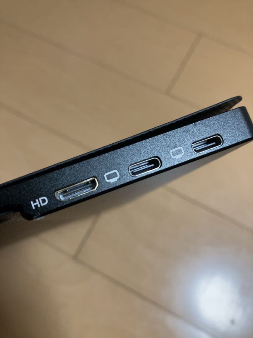 15.6インチポータブルモニター フルHD Type-C2個搭載 新品未使用