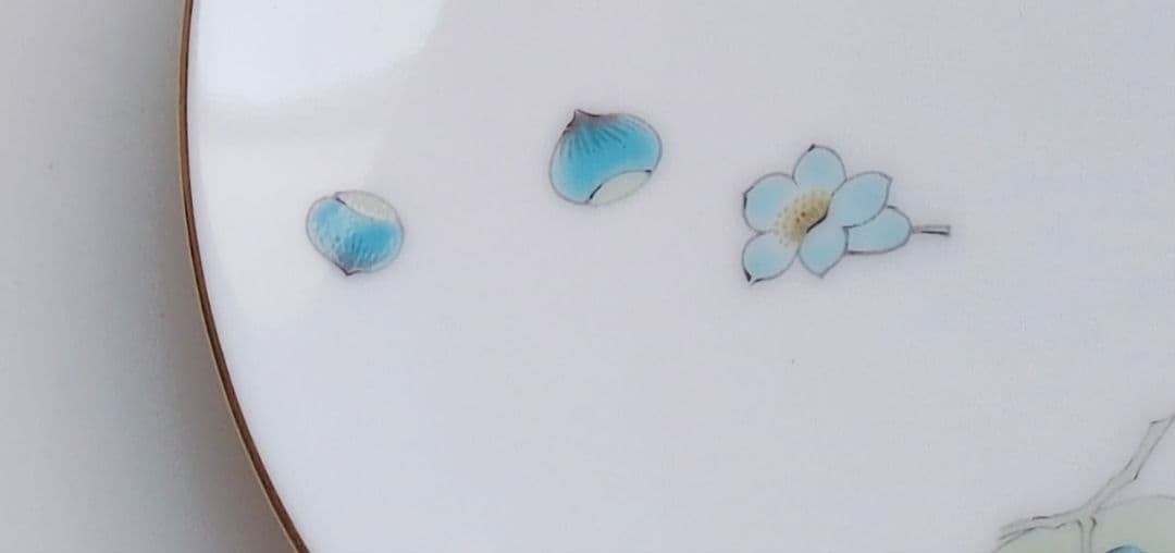 深川製磁　果実絵　小皿揃　５枚