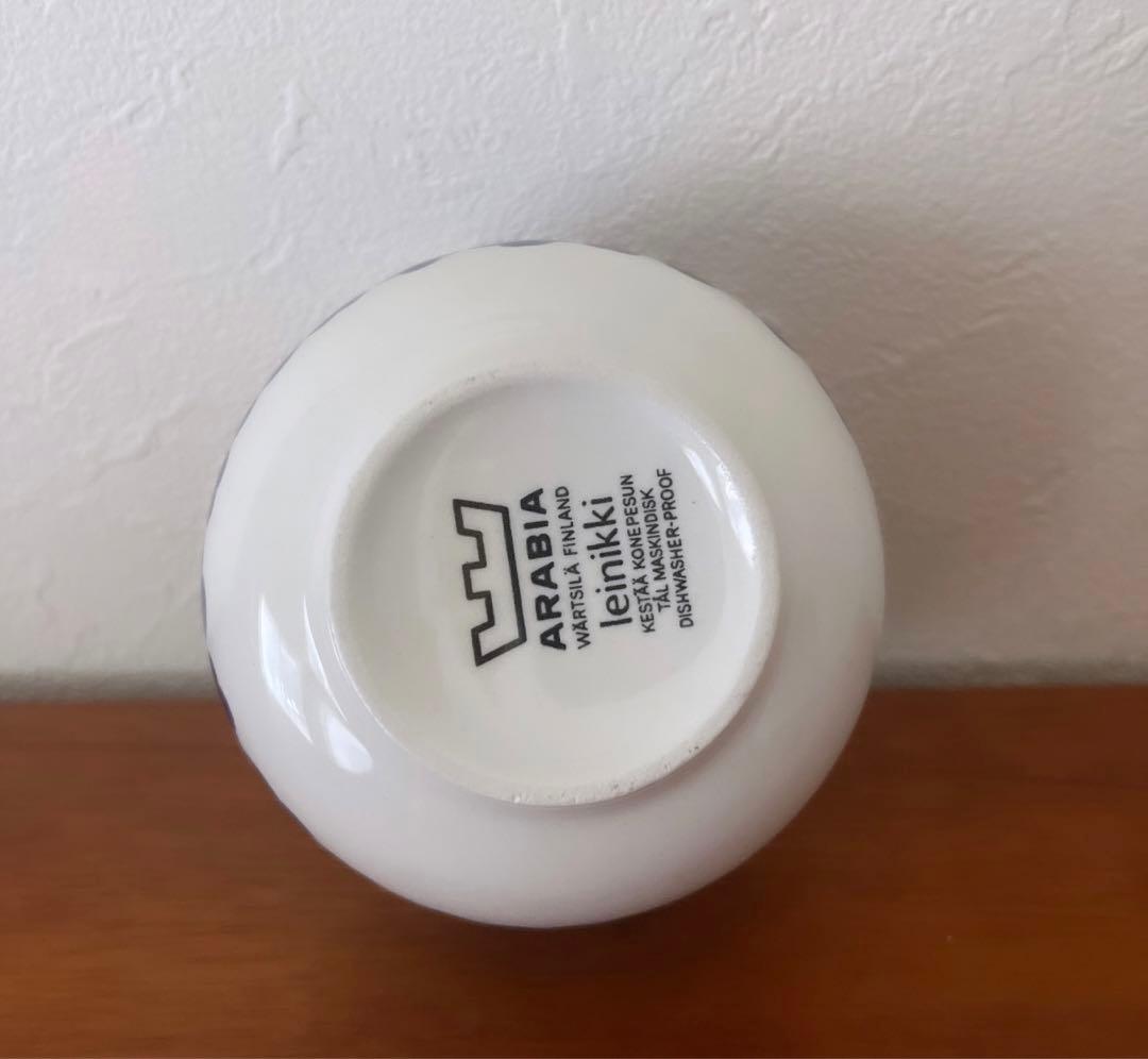 ARABIAヴィンテージ leinikki レイニッキシュガーボウル　ブルー