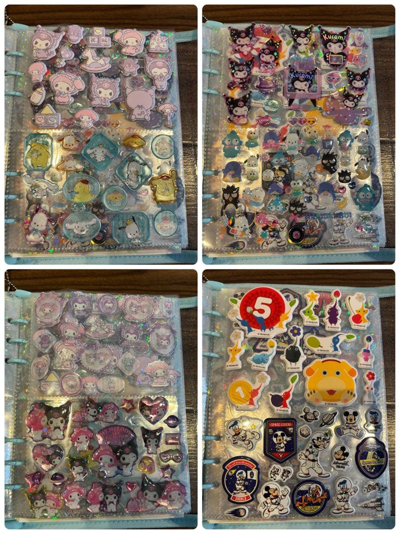 A5 A7シール帳　完成品　約45ページ　正規品