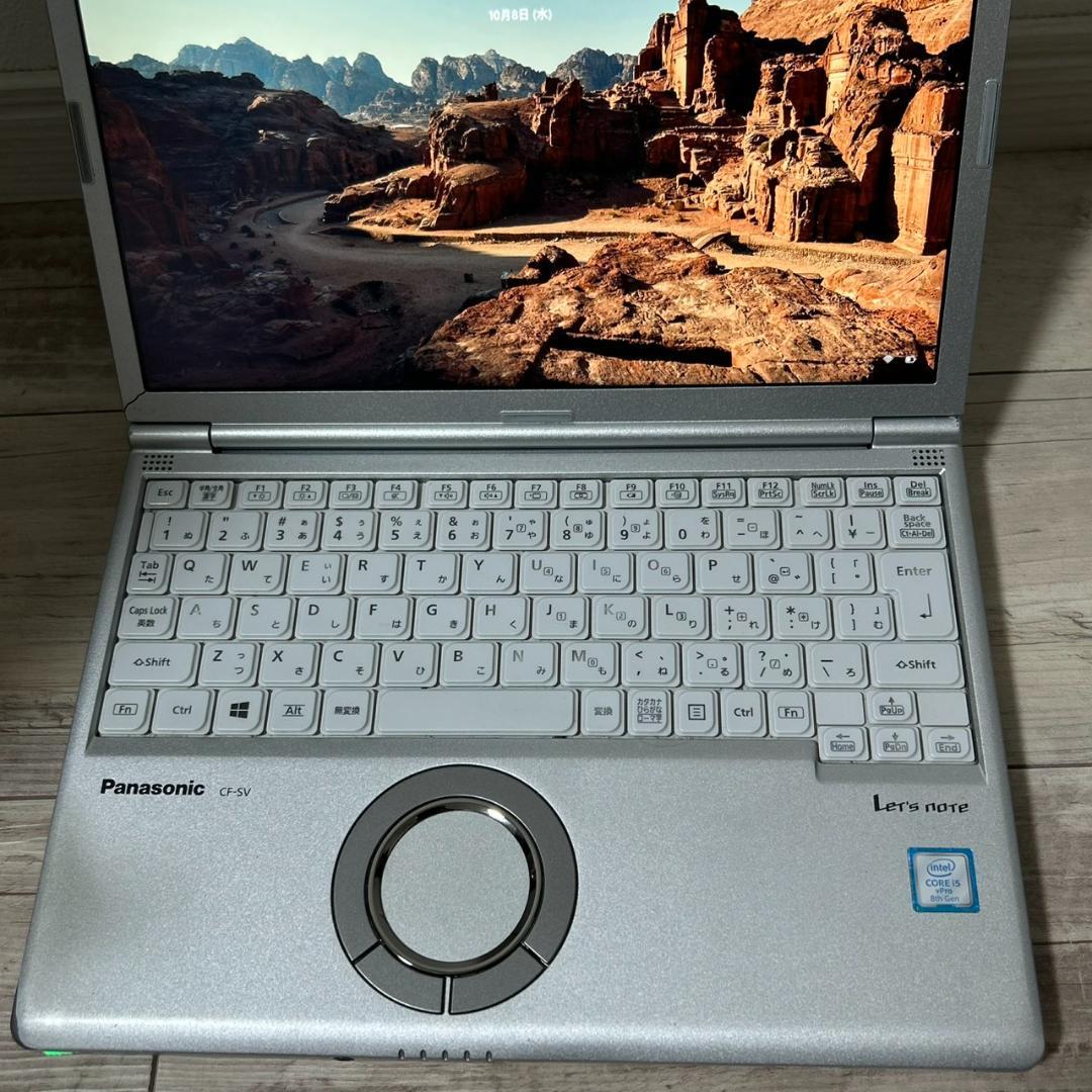 DVDマルチ レッツノート i5 SSD256GB メモリ8GB カメラ WPS