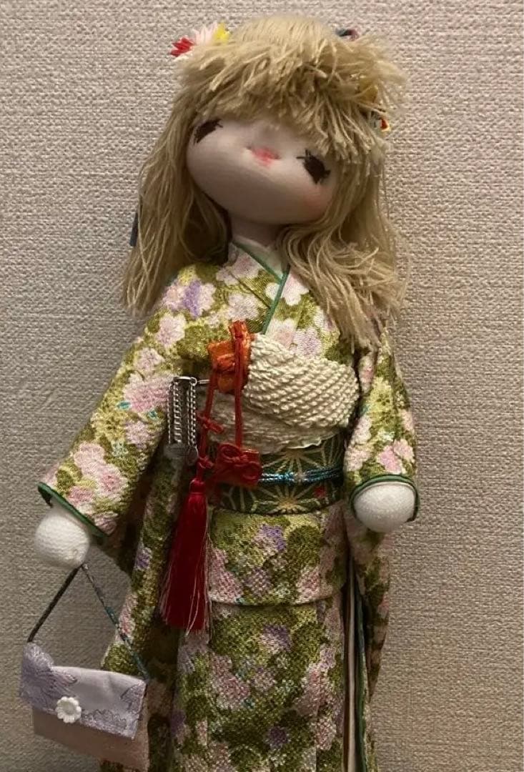 かおっち様見本　長谷川もり子先生　もりちゃん人形　着物　レース２体セット