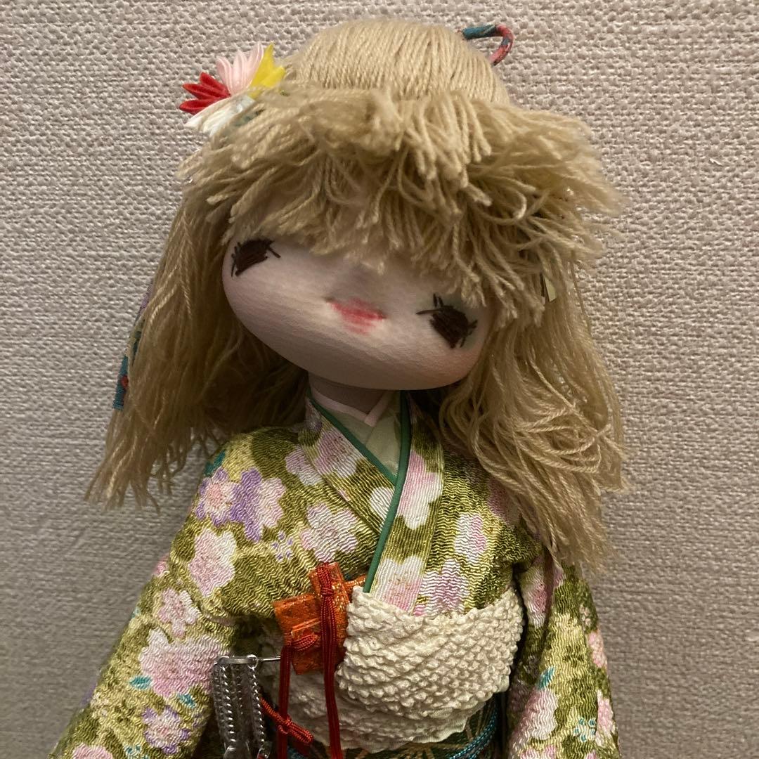 かおっち様見本　長谷川もり子先生　もりちゃん人形　着物　レース２体セット