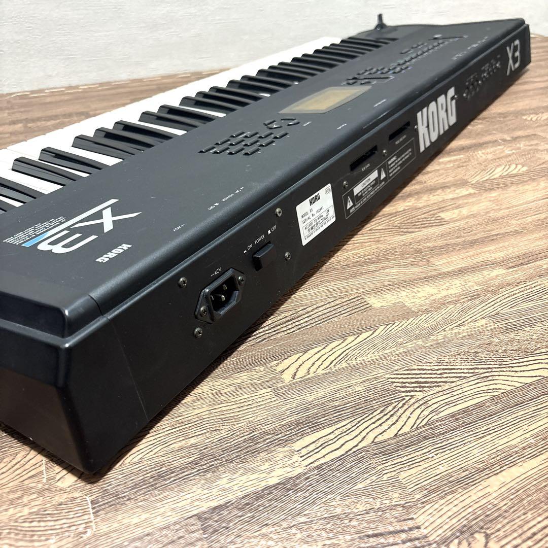 【美品/メンテ済み】 KORG X3 シンセサイザー KACES バッグ付き