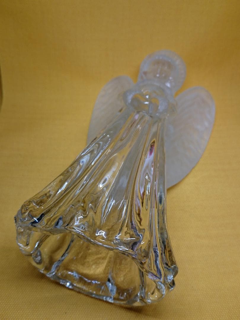 【美品】天使　エンジェル　北欧　ガラス　置物　インテリア　工芸品　美術品
