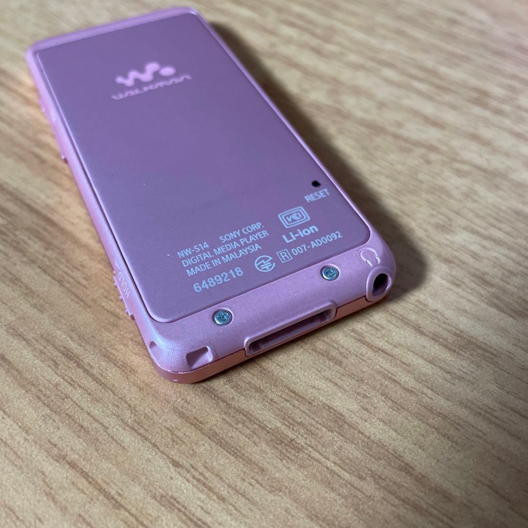 【初期化済み】SONY ソニー　ウォークマン　NW-S14 スピーカー　ケーブル