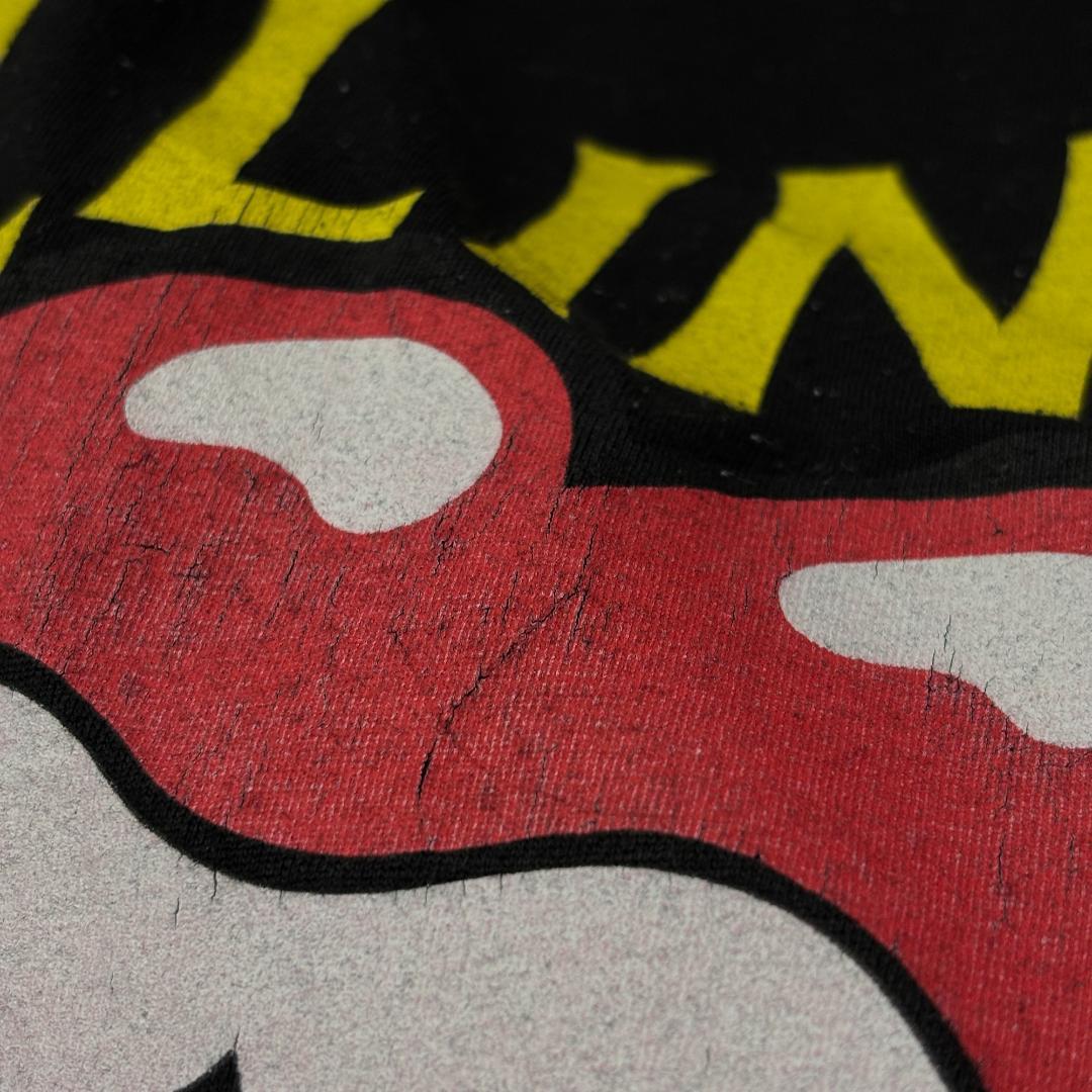 ローリングストーンズ ブラック Tシャツ・カットソー M