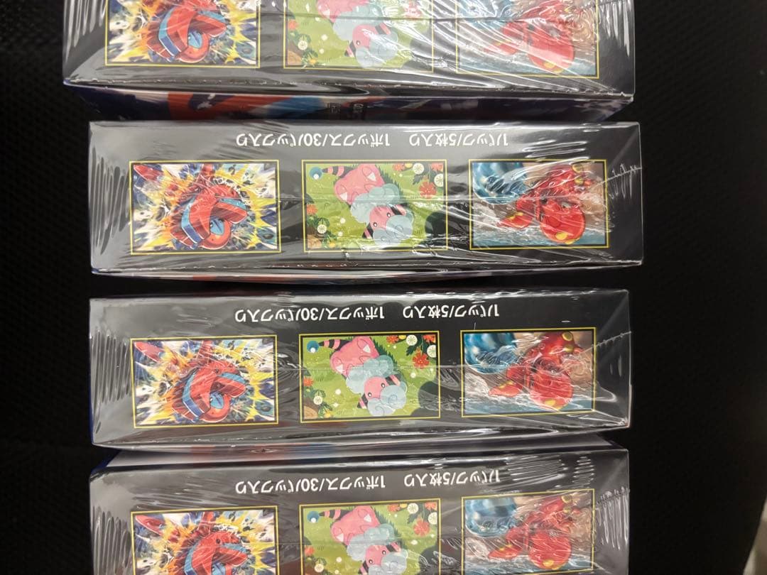 ポケモンカード　ニンジャスピナー　4ボックス　シュリンク付き