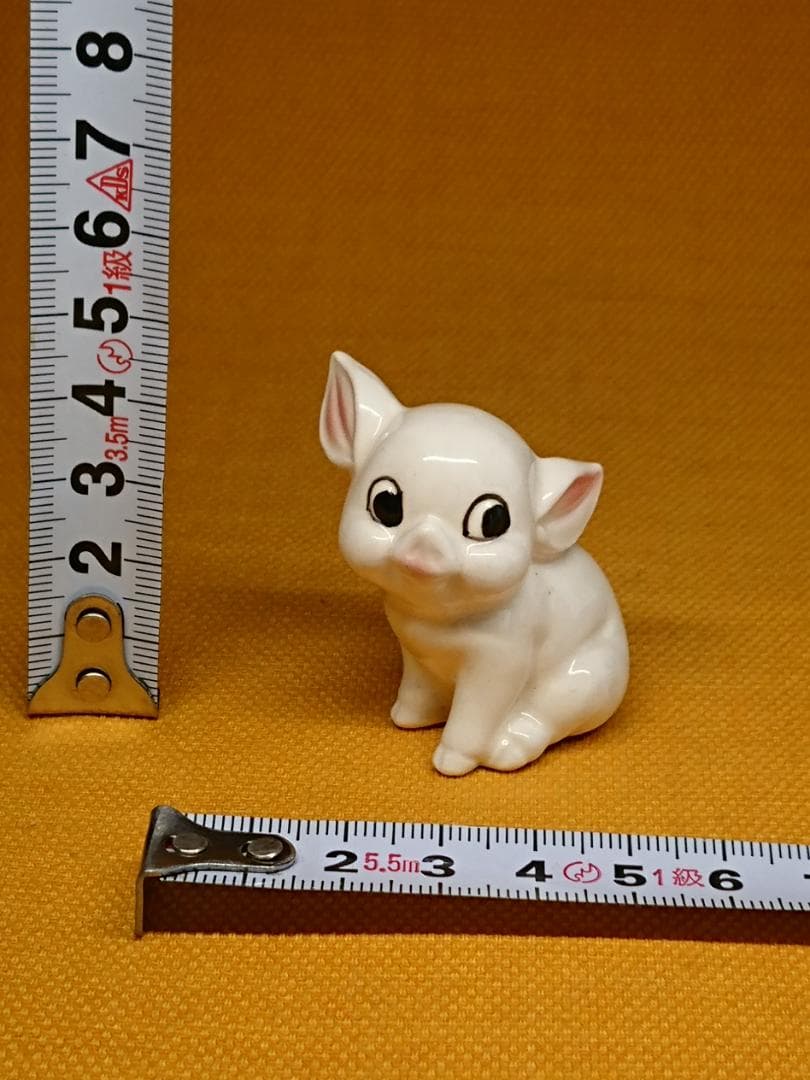 子豚　ブタ　陶器　オブジェ　置物　インテリア　工芸品　美術品　A3315