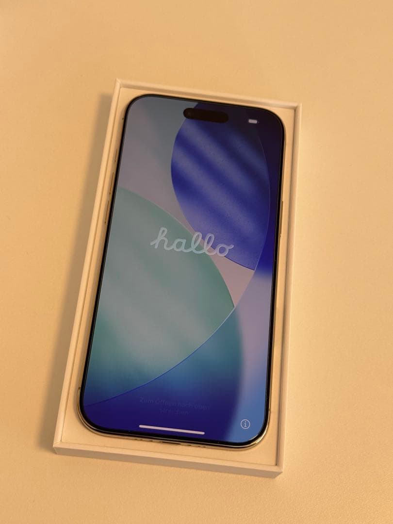 【美品・付属品完備】iPhone Air 512GB ライトゴールド